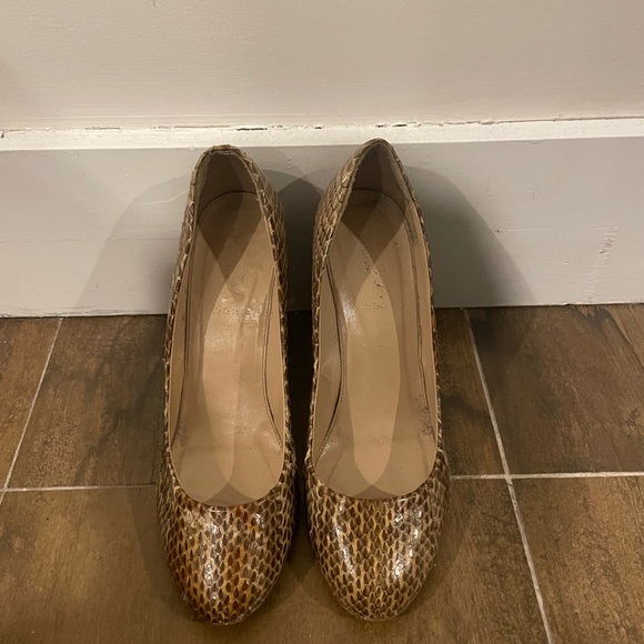 J.Crew Collection Etta Pumps in Snakeskin - Picture 4 of 8